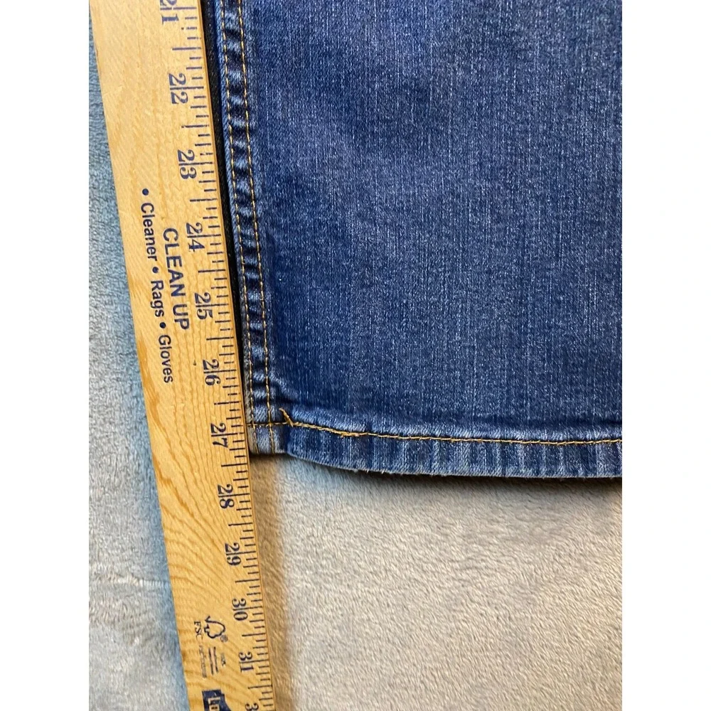 Levi's Men's Jeans 33x30 Blue 513 Slim Straight Stretch Denim